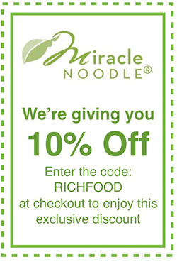 Miracle Noodle - 10% Off with code RichFood