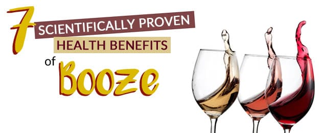 7 health benefits of booze