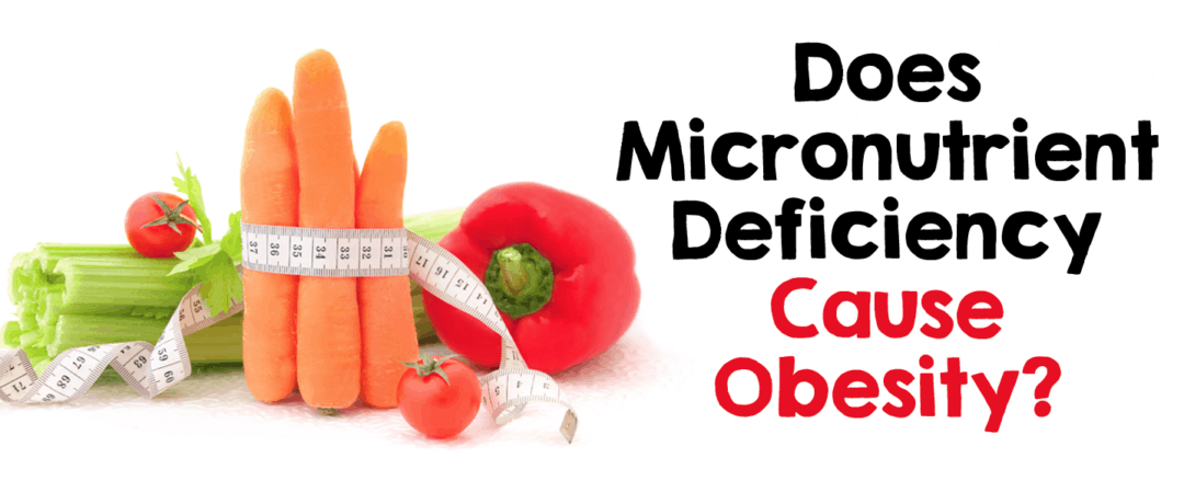 Does Micronutrient Deficiency Cause Obesity?