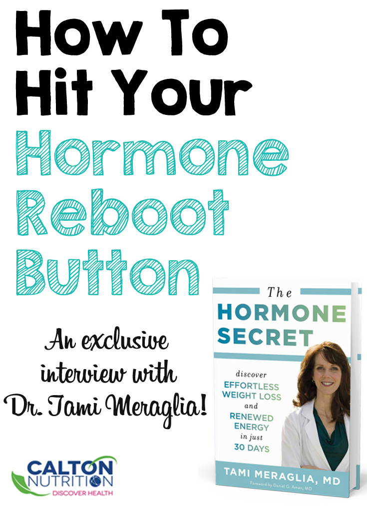 How to hit your hormone reset button with @askdrtami #caltonnutrition