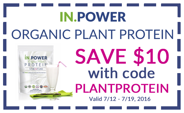 IN.POWER plant protein coupon!