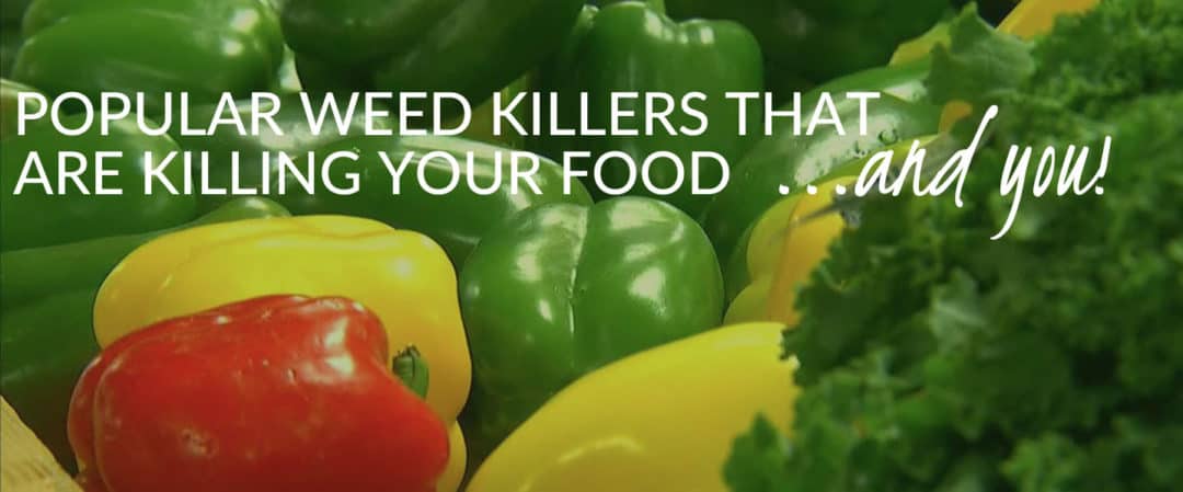 Popular weed killers that are killing your food, and you, one nutrient at a time