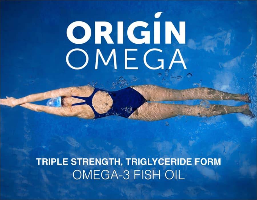 Origin Omega - Triple Strength, Triglyceride form - Omega 3 Fish Oil